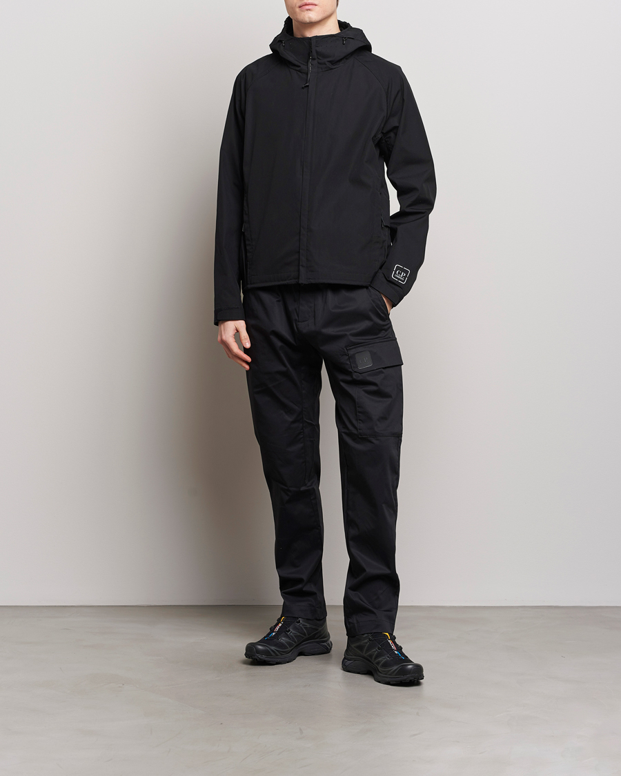 Homme | Manteaux Et Vestes | C.P. Company | Metropolis Water Resistant Hyst Cotton Jacket Black