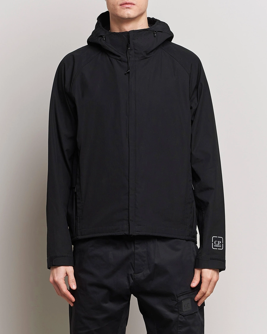 Homme | Vestes Casual | C.P. Company | Metropolis Water Resistant Hyst Cotton Jacket Black