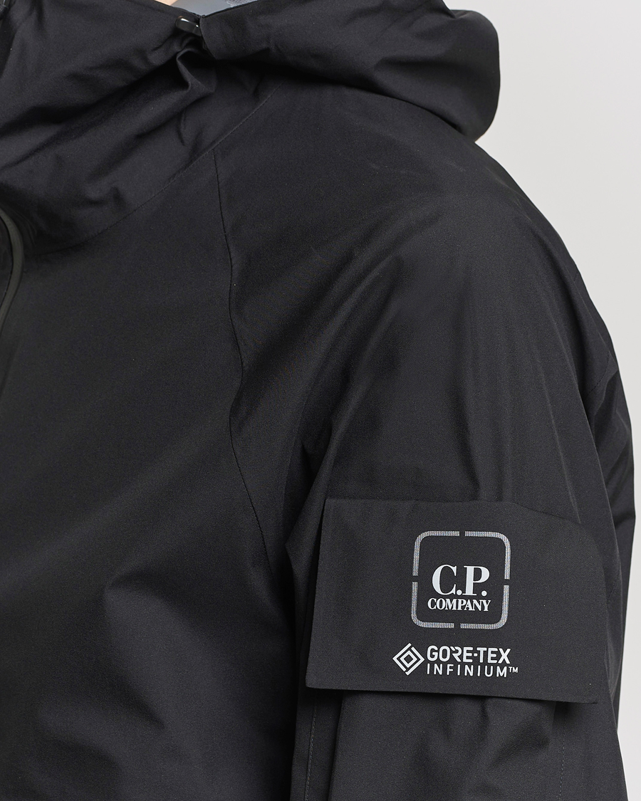 Homme | Manteaux Et Vestes | C.P. Company | Metropolis GORE-TEX Nylon Hooded Jacket Black