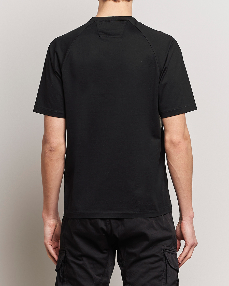 Homme | T-shirts | C.P. Company | Metropolis Mercerized Jersey Tonal Logo T-Shirt Black