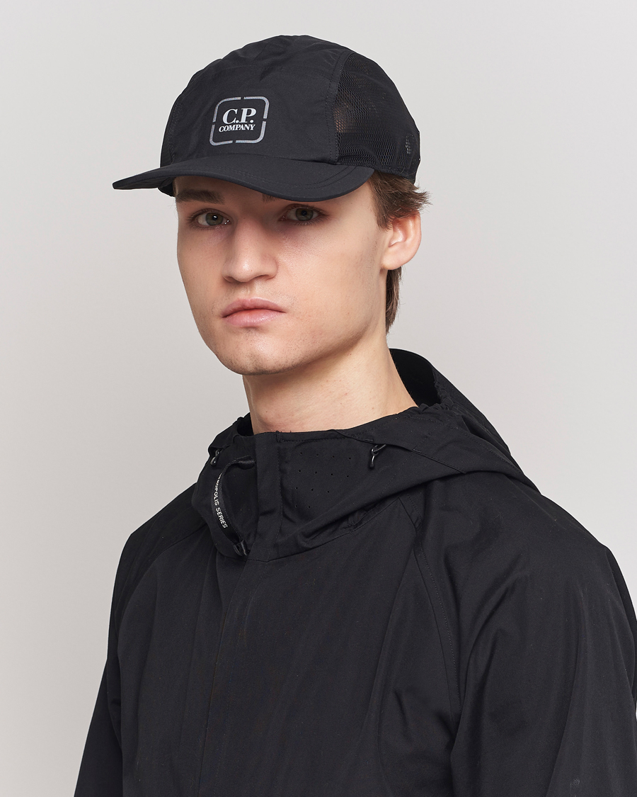 Homme | C.P. Company Metropolis Gore-Tex Baseball Cap Black | C.P. Company | Metropolis Gore-Tex Baseball Cap Black