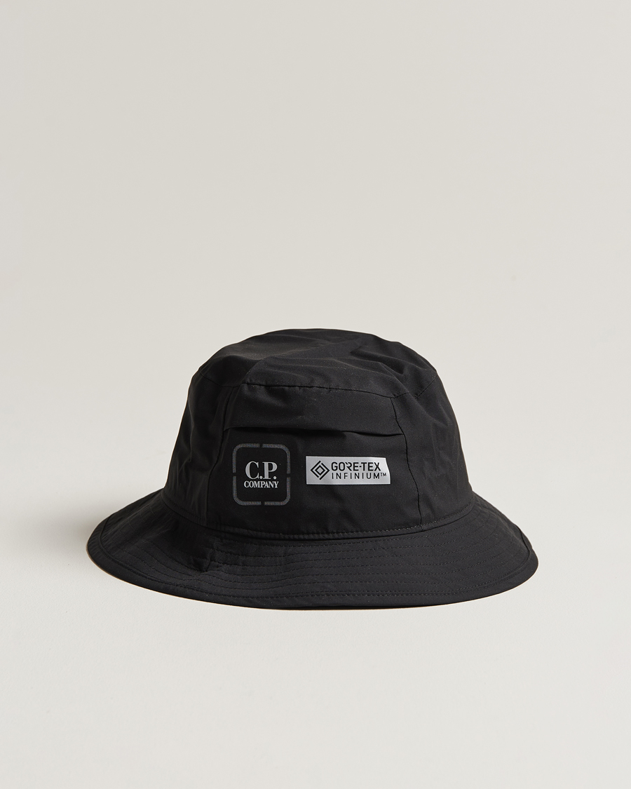 Homme | C.P. Company Metropolis Gore-Tex Bucket Hat Black | C.P. Company | Metropolis Gore-Tex Bucket Hat Black