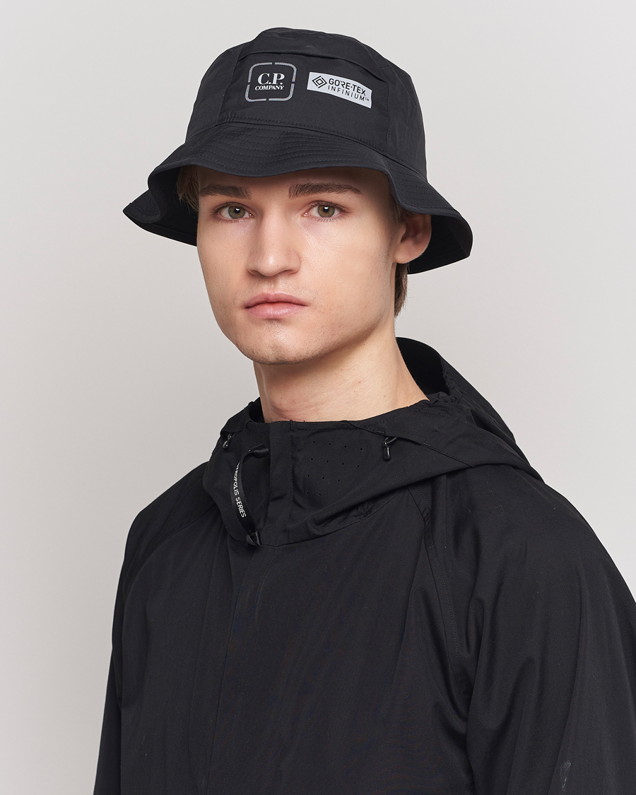 Homme | C.P. Company Metropolis Gore-Tex Bucket Hat Black | C.P. Company | Metropolis Gore-Tex Bucket Hat Black