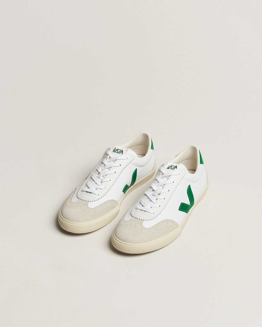 Homme | Chaussures | Veja | Volley Sneaker White/Emeraude