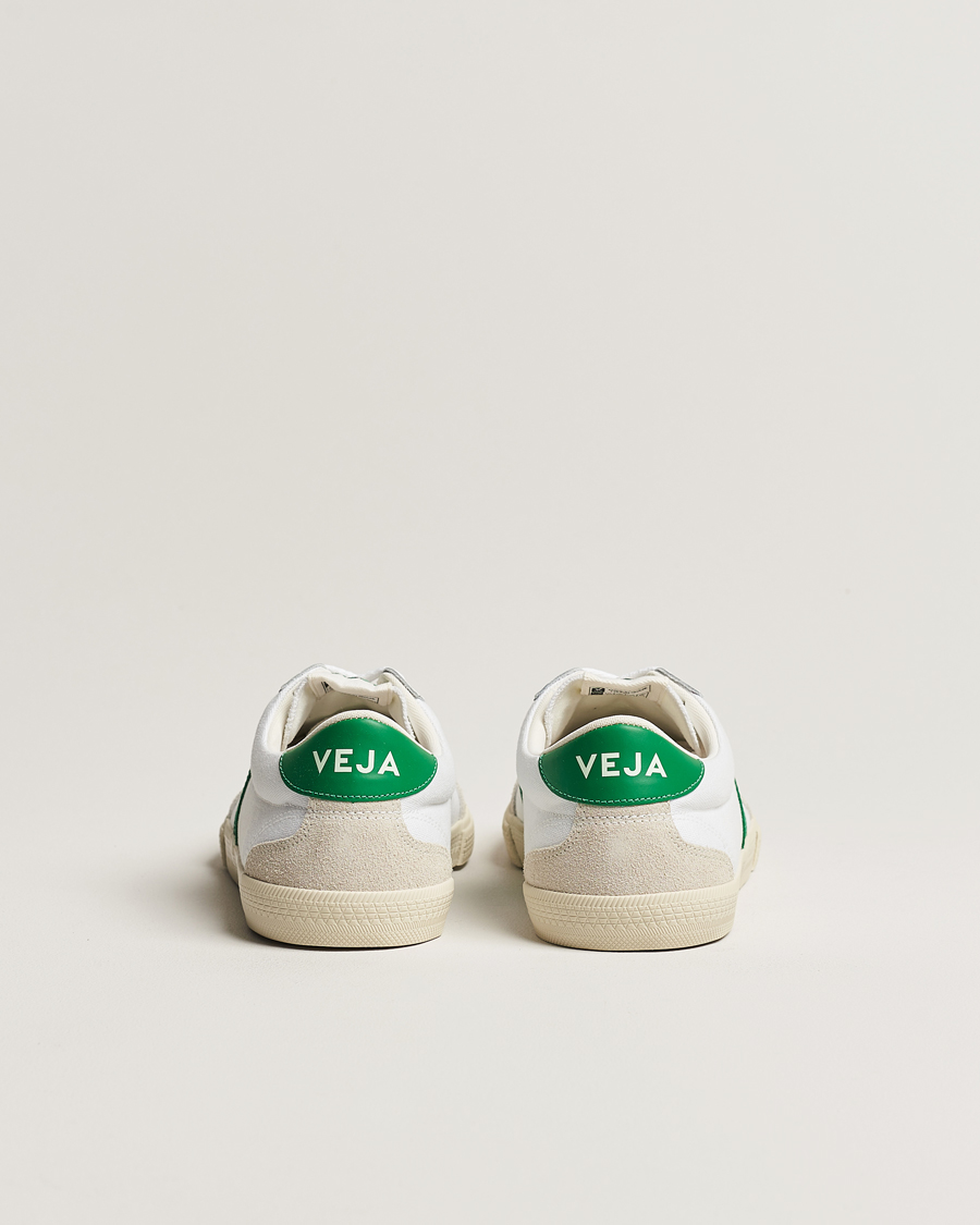 Homme | Veja Volley Sneaker White/Emeraude | Veja | Volley Sneaker White/Emeraude