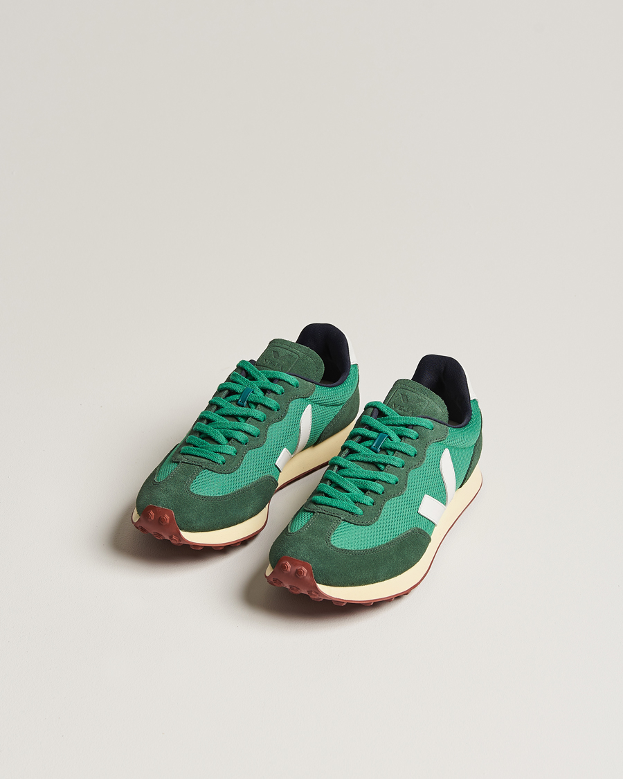 Homme | Chaussures De Running | Veja | Rio Branco Running Sneaker Emeraude/White