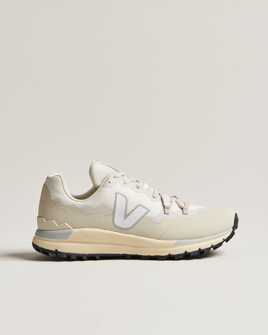 Homme | Veja Fitz Roy Hiking Sneaker Gravel White | Veja | Fitz Roy Hiking Sneaker Gravel White