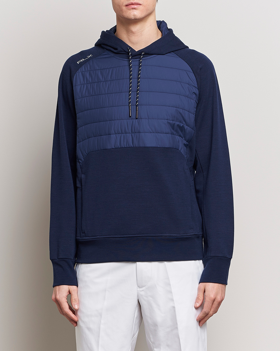 Homme | Pulls Et Tricots | RLX Ralph Lauren | Performance Hybrid Hoodie Refined Navy