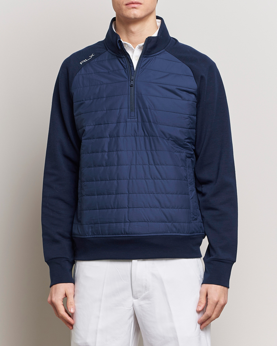 Homme | Pulls Et Tricots | RLX Ralph Lauren | Performance Hybrid Half Zip Refined Navy