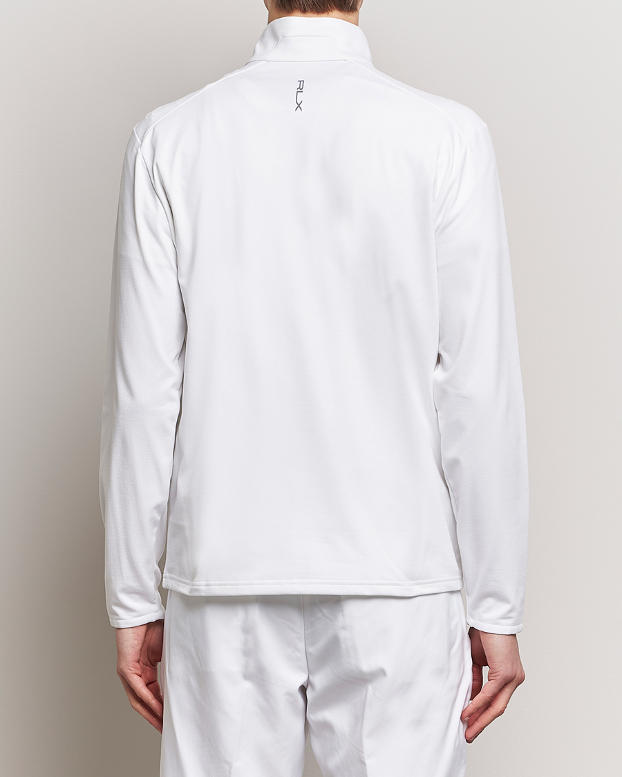 Homme | Pulls Et Tricots | RLX Ralph Lauren | Luxury Jersey Half Zip Ceramic White