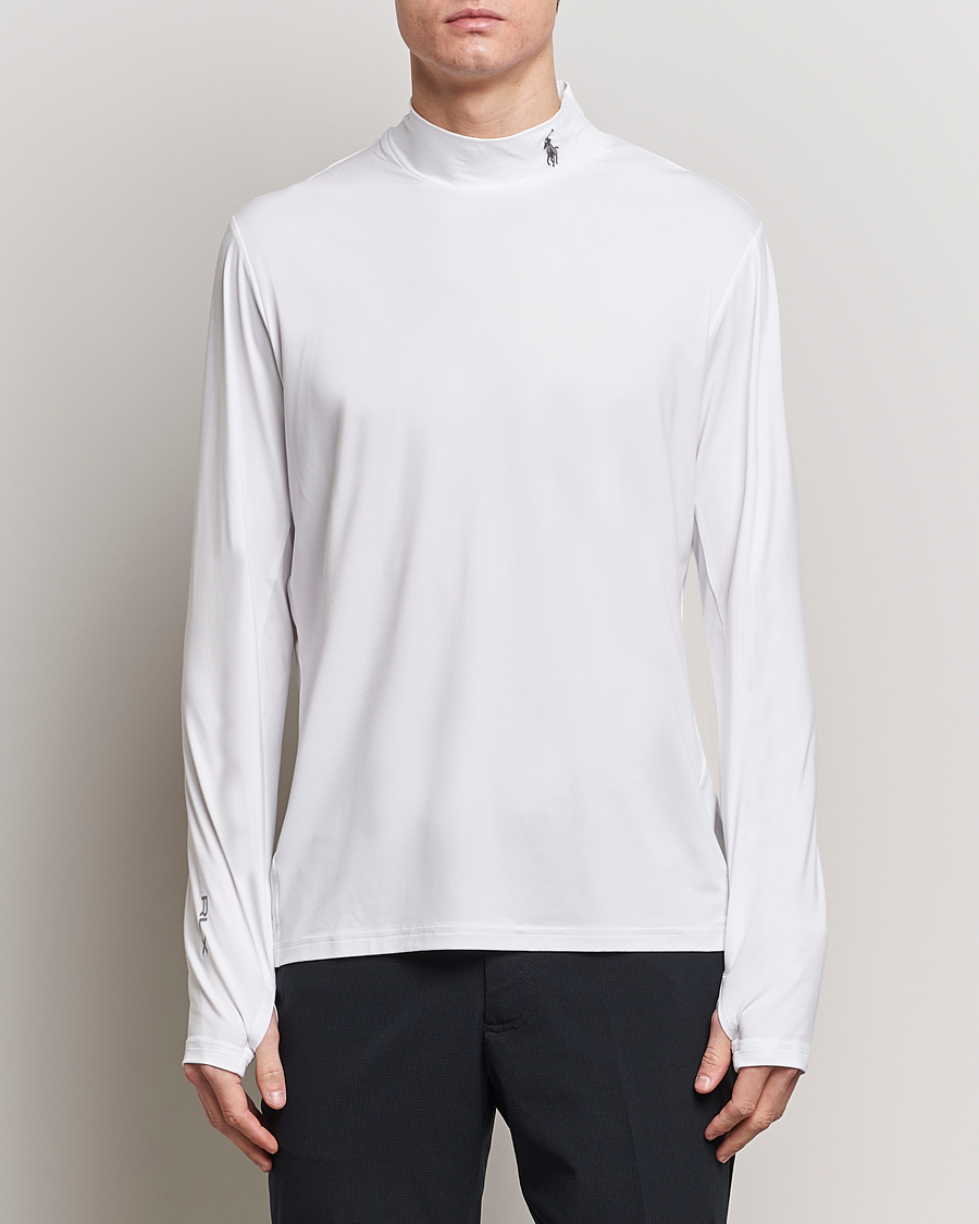 Homme | T-shirts À Manches Longues | RLX Ralph Lauren | Airflow Soft Compression Ceramic White