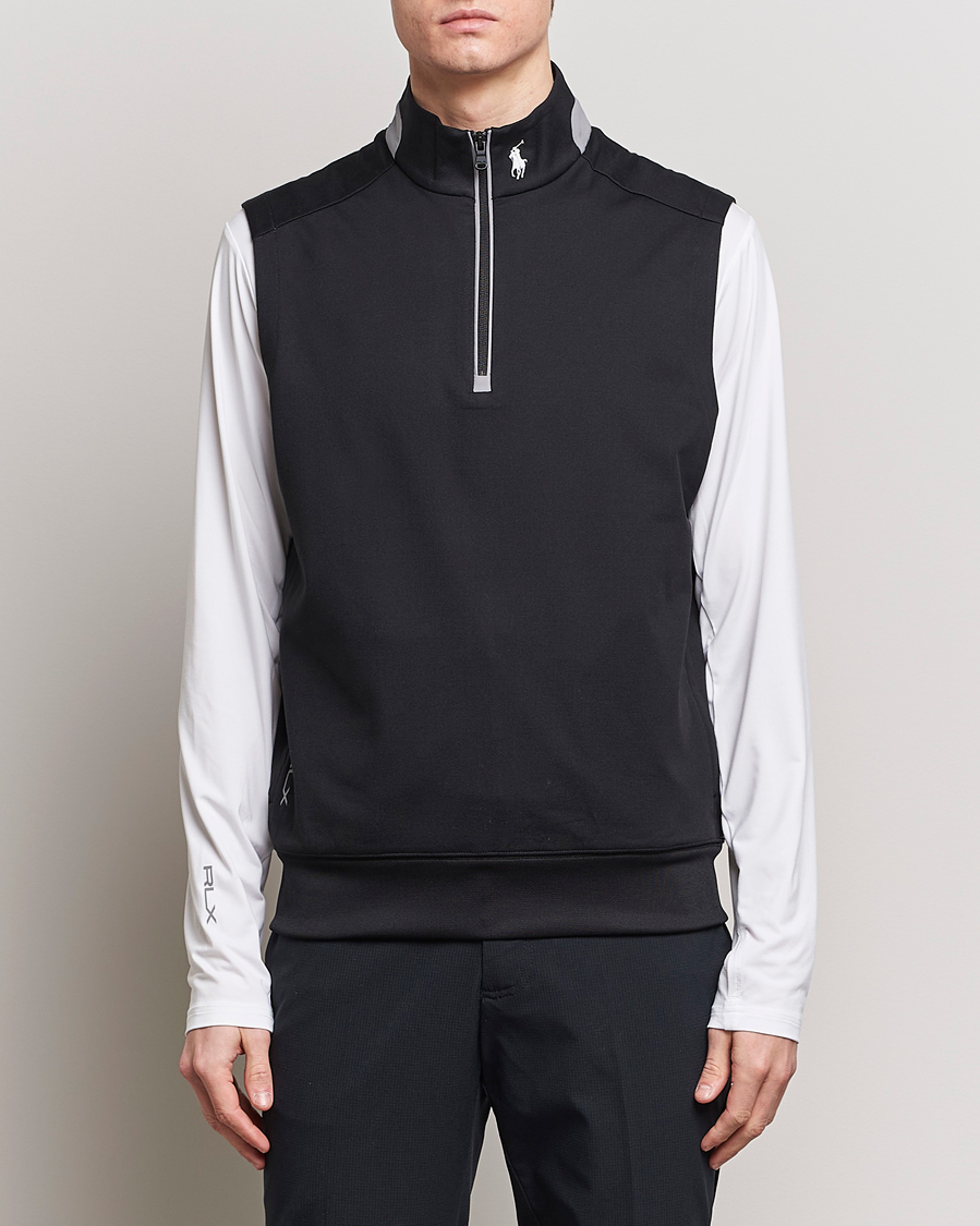 Homme | Pull-Overs | RLX Ralph Lauren | Luxury Performance Vest Polo Black