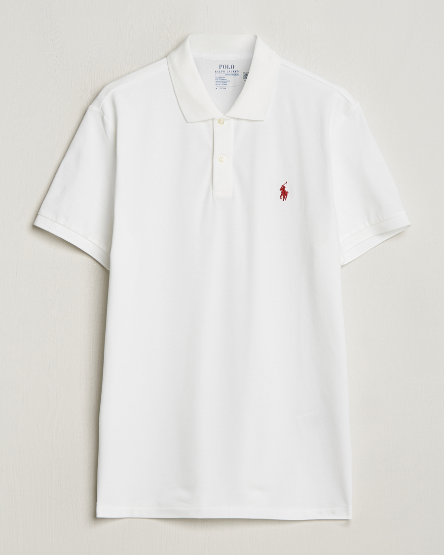 Homme | Polos | Polo Ralph Lauren Golf | Performance Stretch Polo Ceramic White