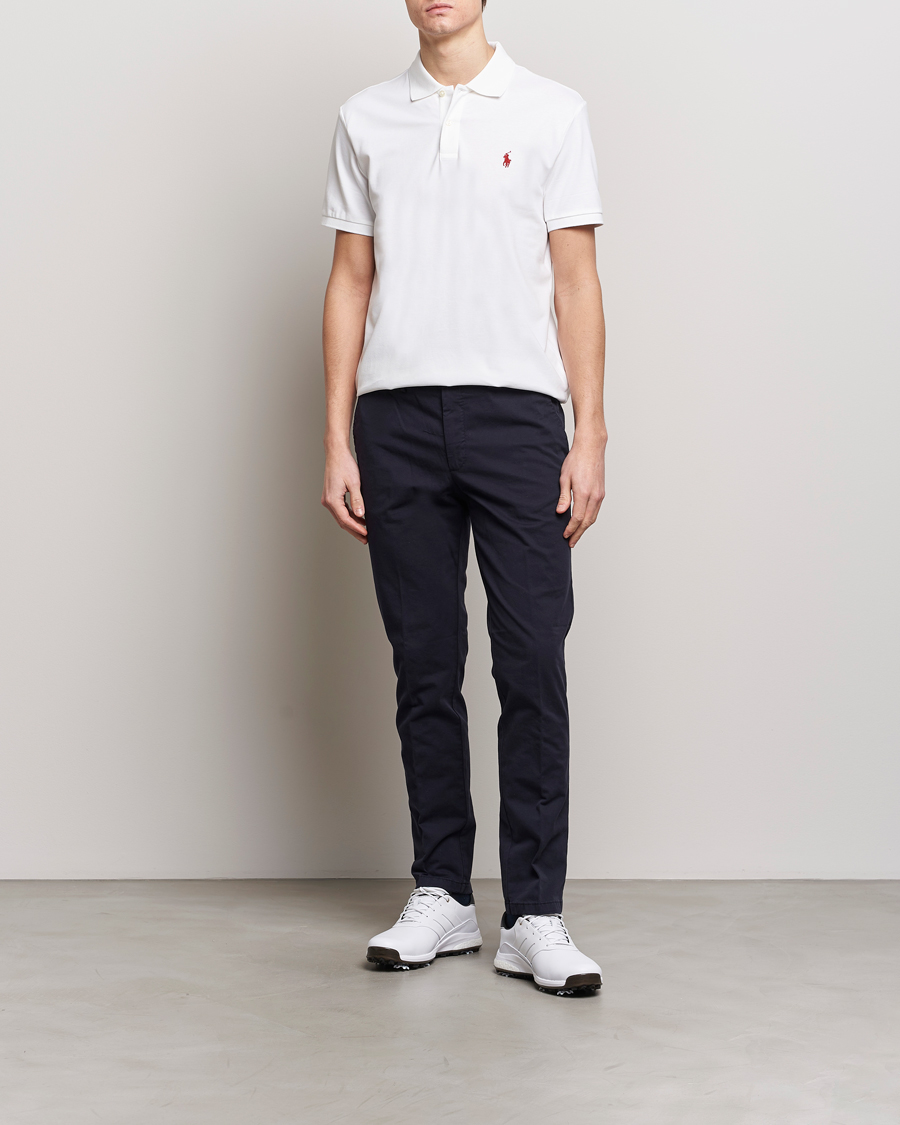 Homme | Polos | Polo Ralph Lauren Golf | Performance Stretch Polo Ceramic White
