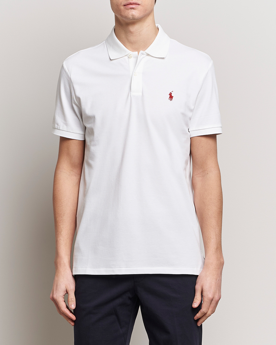 Homme | Polos | Polo Ralph Lauren Golf | Performance Stretch Polo Ceramic White