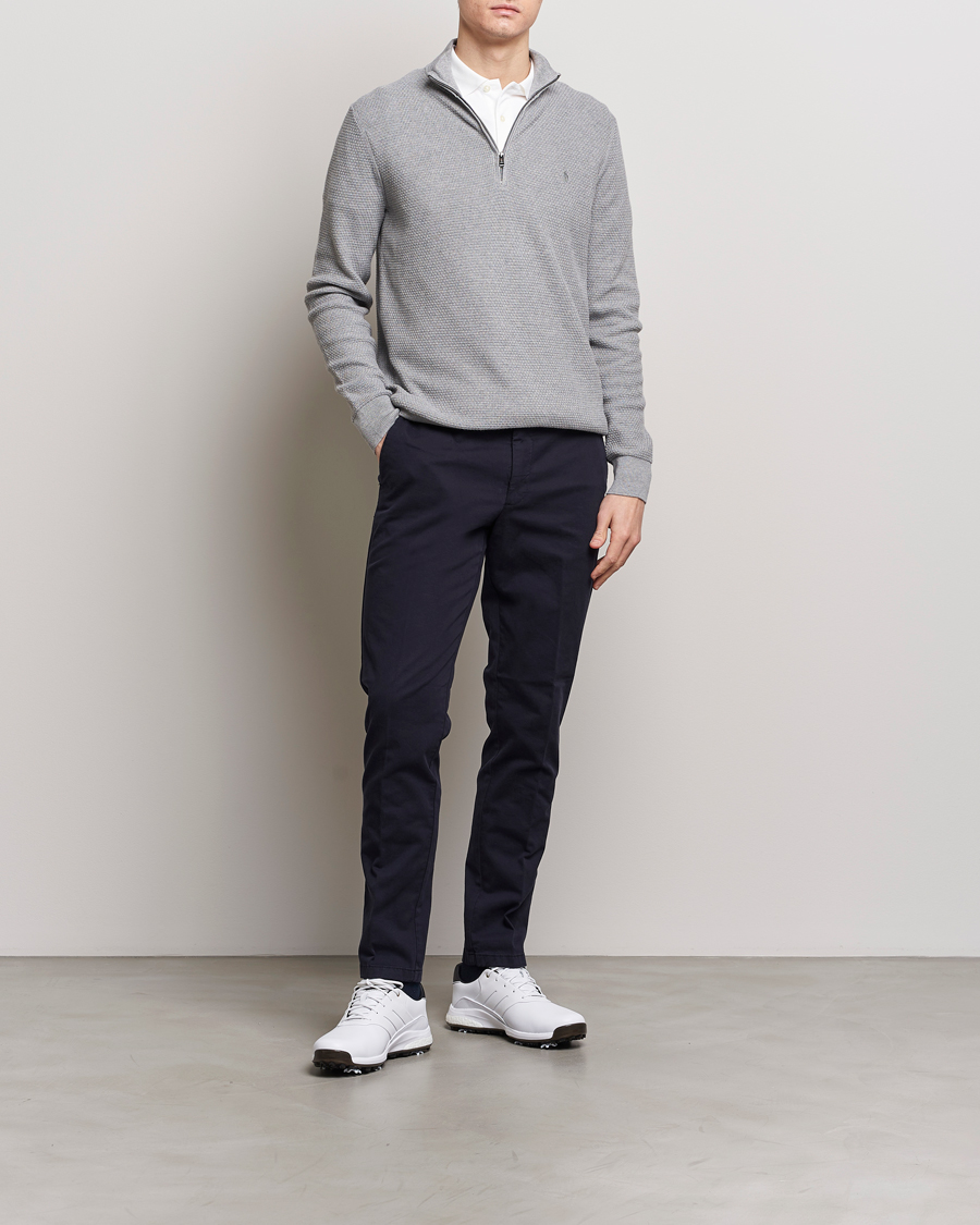 Homme | Pulls Et Tricots | Polo Ralph Lauren Golf | Cotton Jersey Half Zip Andover Heather