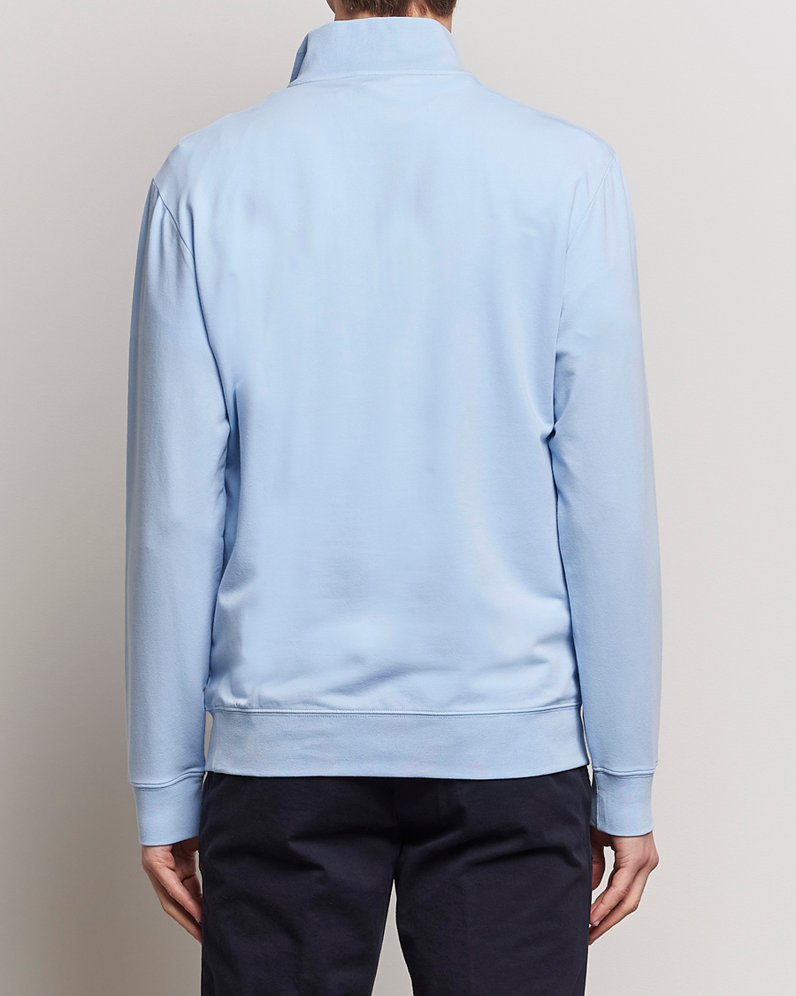 Homme | Pulls Et Tricots | Polo Ralph Lauren Golf | Terry Jersey Half Zip Sweater Office Blue