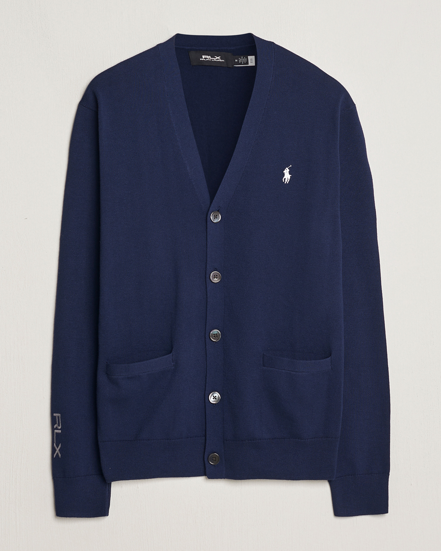 Homme | Pulls Et Tricots | RLX Ralph Lauren | Cotton Cardigan Refined Navy