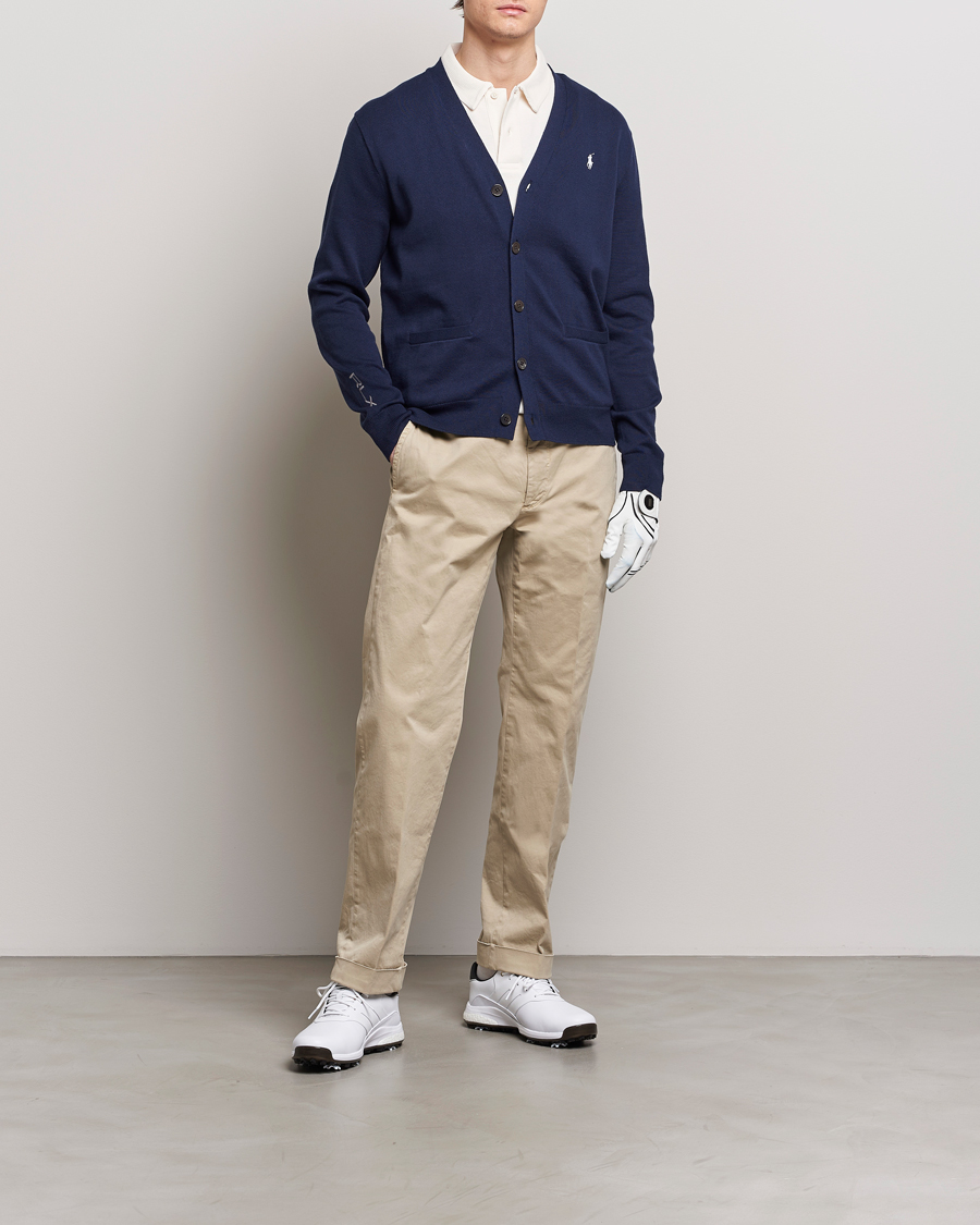 Homme | Pulls Et Tricots | RLX Ralph Lauren | Cotton Cardigan Refined Navy