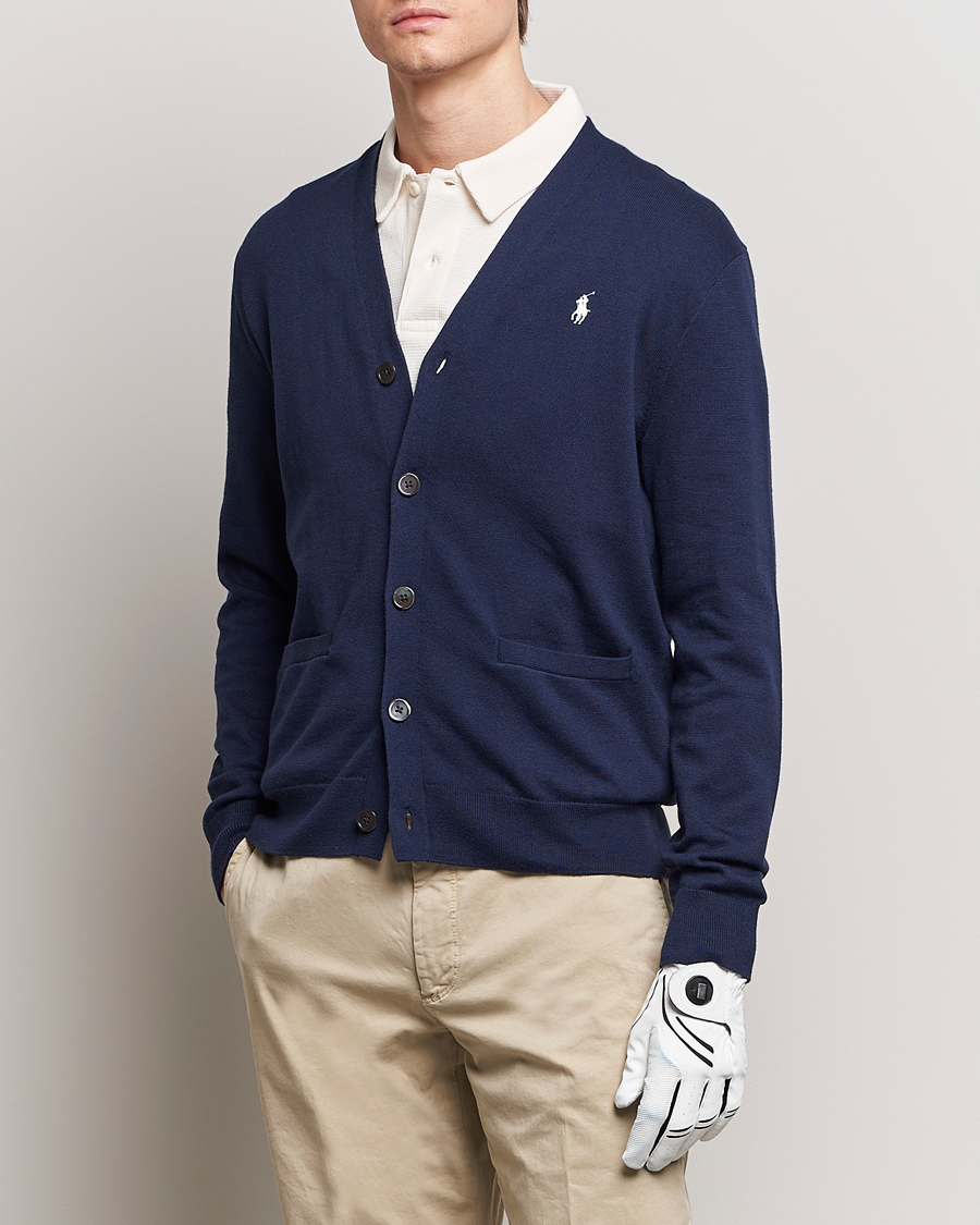 Homme | Pulls Et Tricots | RLX Ralph Lauren | Cotton Cardigan Refined Navy