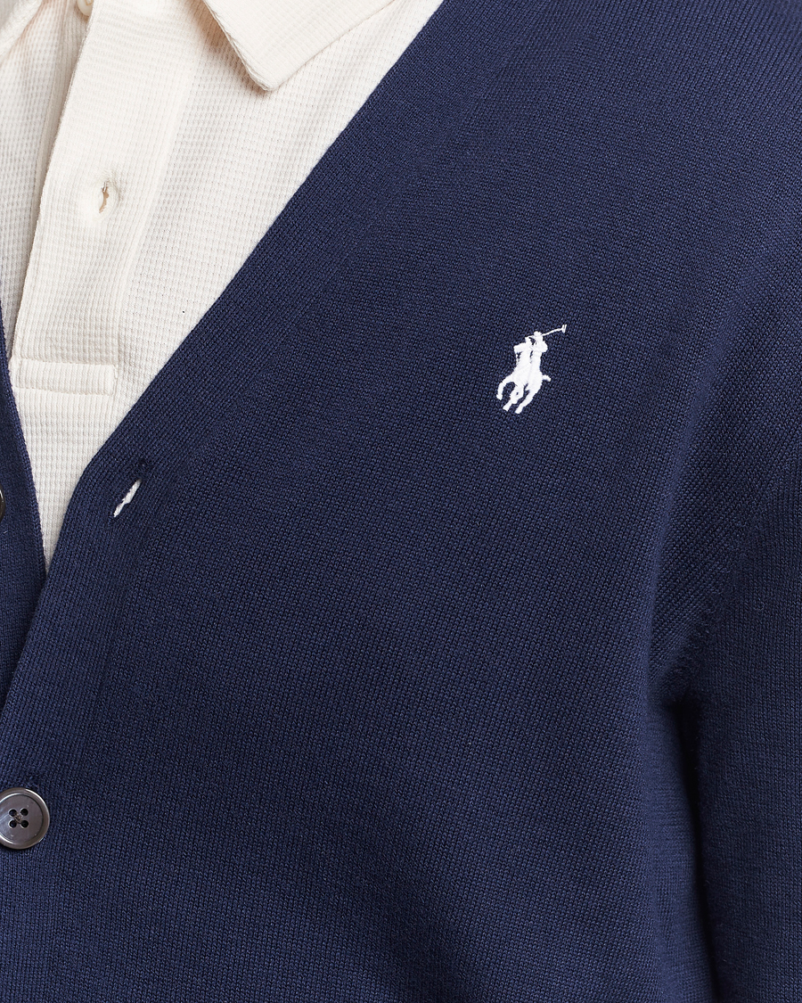 Homme | Pulls Et Tricots | RLX Ralph Lauren | Cotton Cardigan Refined Navy