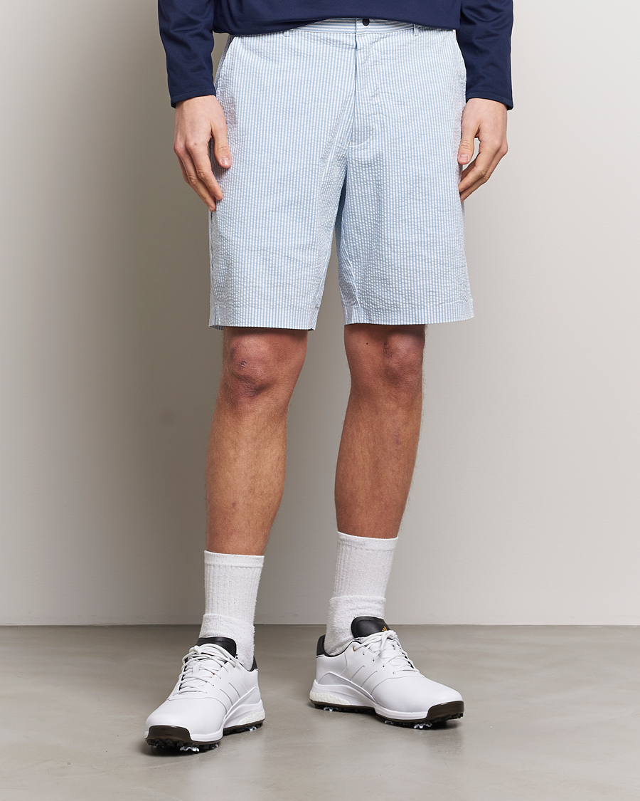 Homme | Shorts Chinos | RLX Ralph Lauren | Seersucker Golf Shorts Blue/White