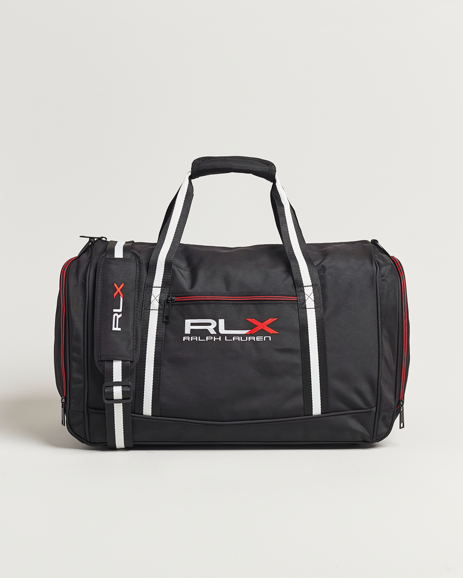 Homme | RLX Ralph Lauren Boston Duffle Bag Black/Red | RLX Ralph Lauren | Boston Duffle Bag Black/Red