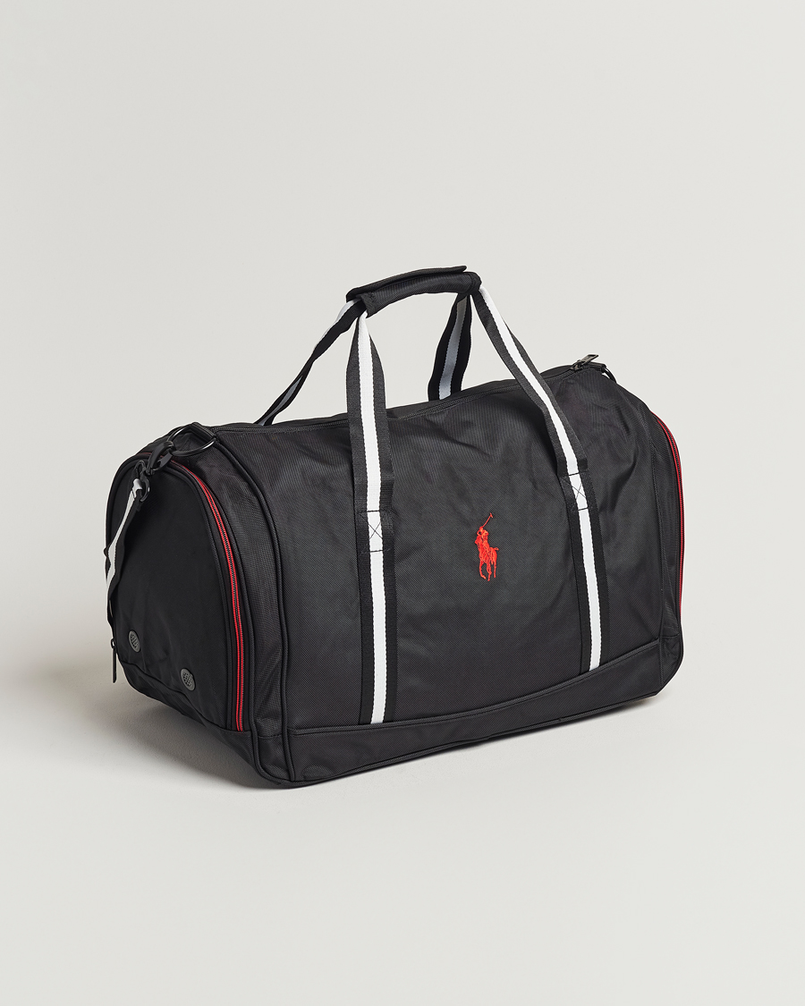 Homme | RLX Ralph Lauren Boston Duffle Bag Black/Red | RLX Ralph Lauren | Boston Duffle Bag Black/Red