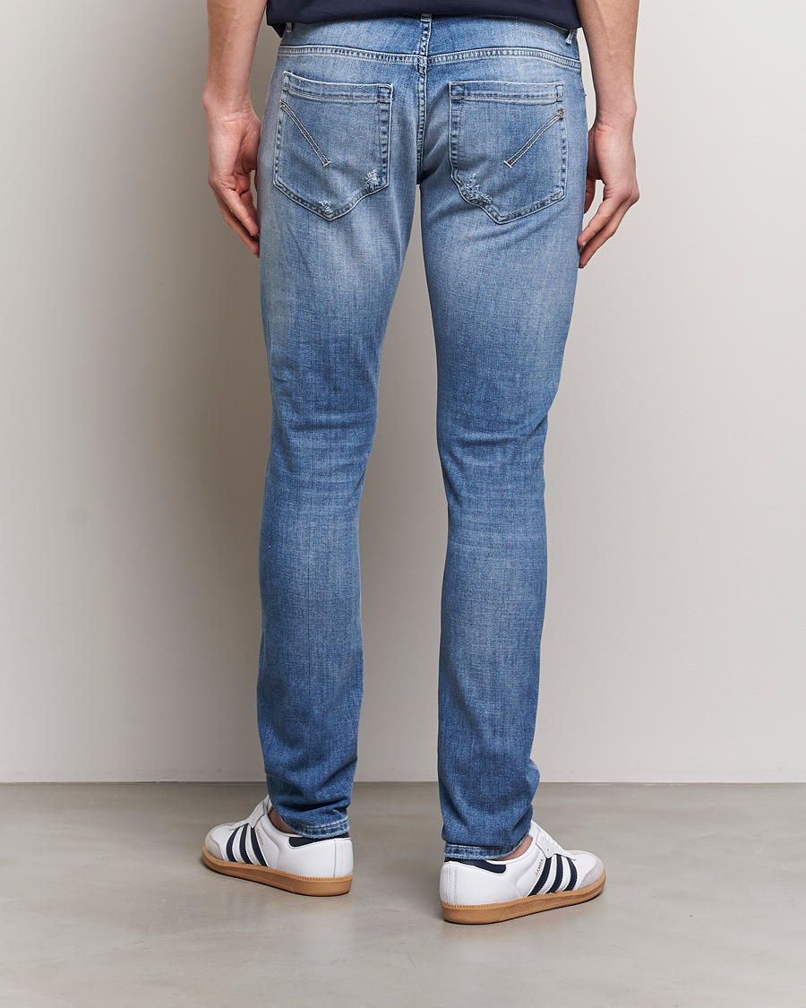 Homme | Jeans | Dondup | George Distressed Jeans Light Blue