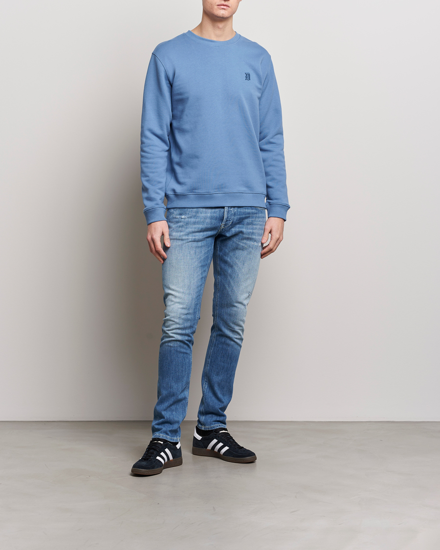Homme | Jeans | Dondup | George Distressed Jeans Light Blue