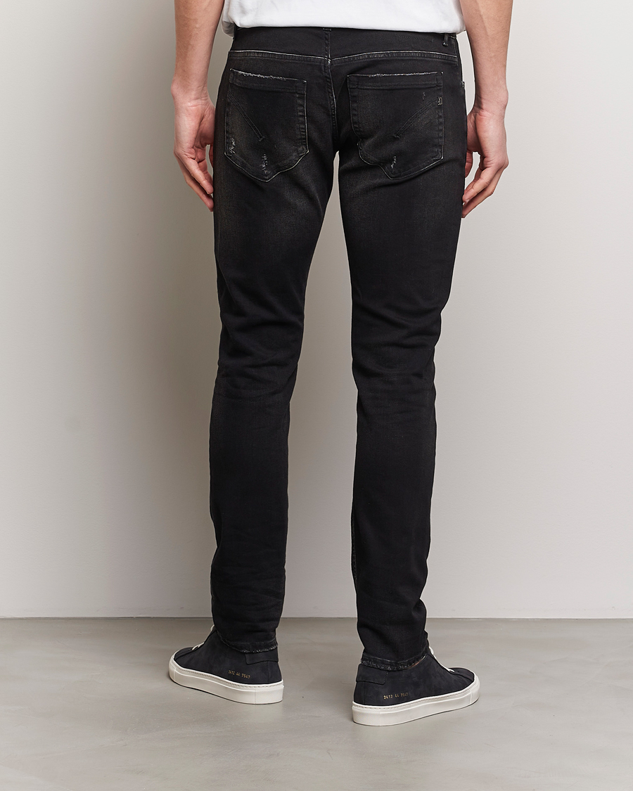 Homme | Jeans | Dondup | George Distressed Jeans Washed Black