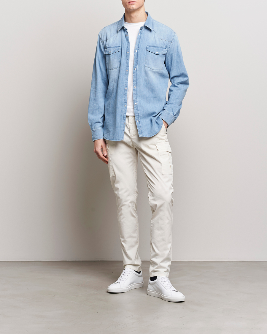 Homme | Pantalons | Dondup | Eddie Cargo Pants Off White
