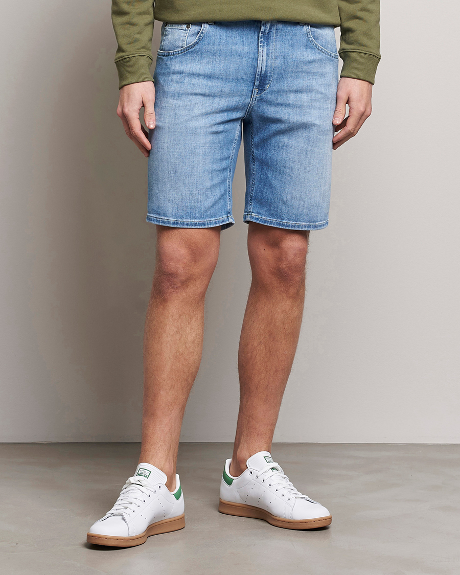Men | Jeans shorts | Dondup | Derek Denim Shorts Light Blue