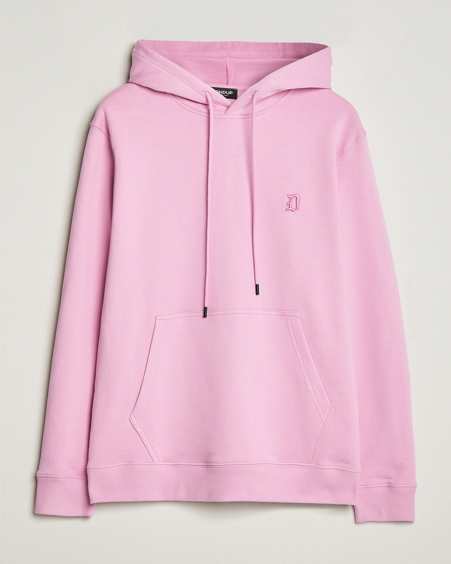 Homme | Pulls Et Tricots | Dondup | Logo Hoodie Washed Pink
