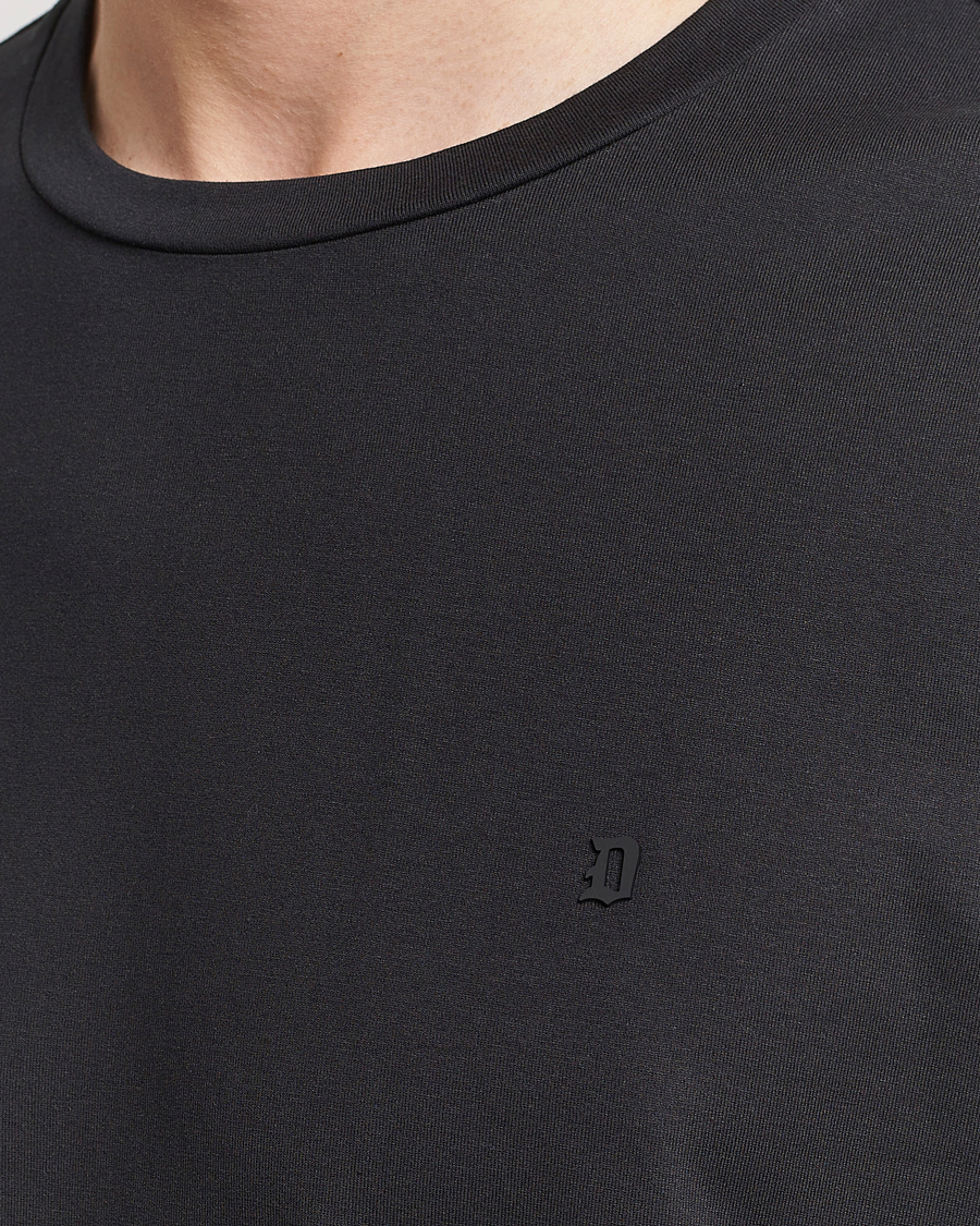 Homme | T-shirts | Dondup | Logo Crew Neck T-Shirt Black