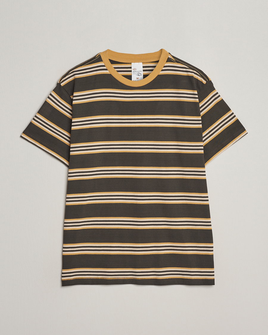 Homme | T-shirts | Nudie Jeans | Leif Striped Crew Neck T-Shirt Multi