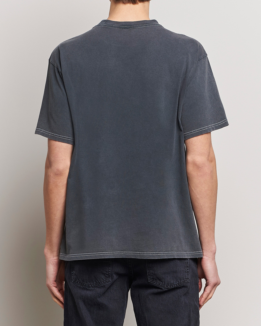 Homme | T-shirts | Nudie Jeans | Koffe Printed Crew Neck T-Shirt Antracite