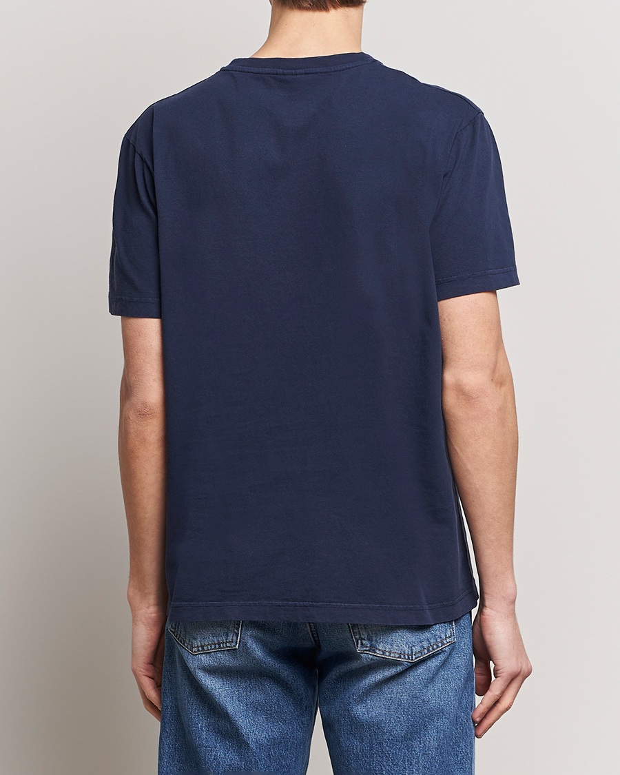 Homme | T-shirts | Nudie Jeans | Uno Everyday Crew Neck T-Shirt Blue