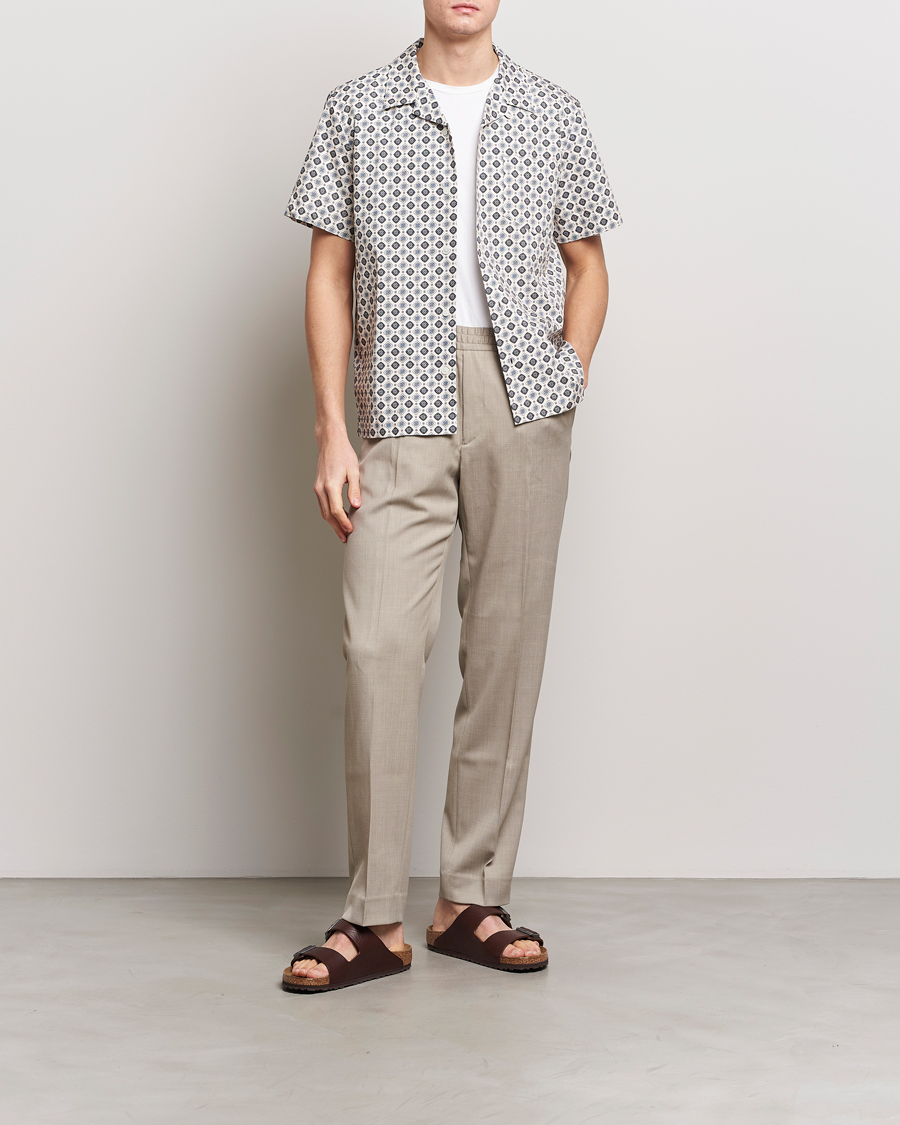 Homme | Chemises | A.P.C. | Lloyd Printed Resort Shirt Off White