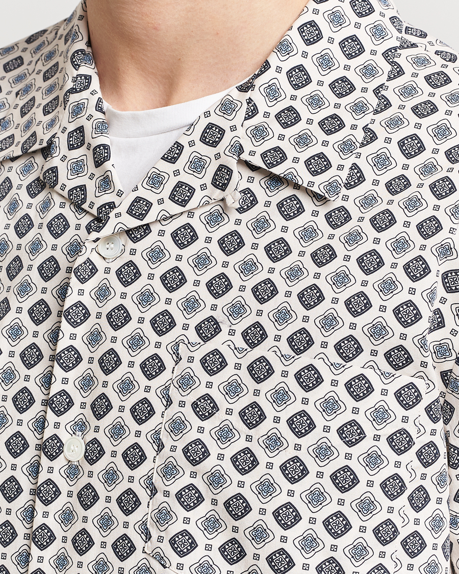 Homme | Chemises | A.P.C. | Lloyd Printed Resort Shirt Off White