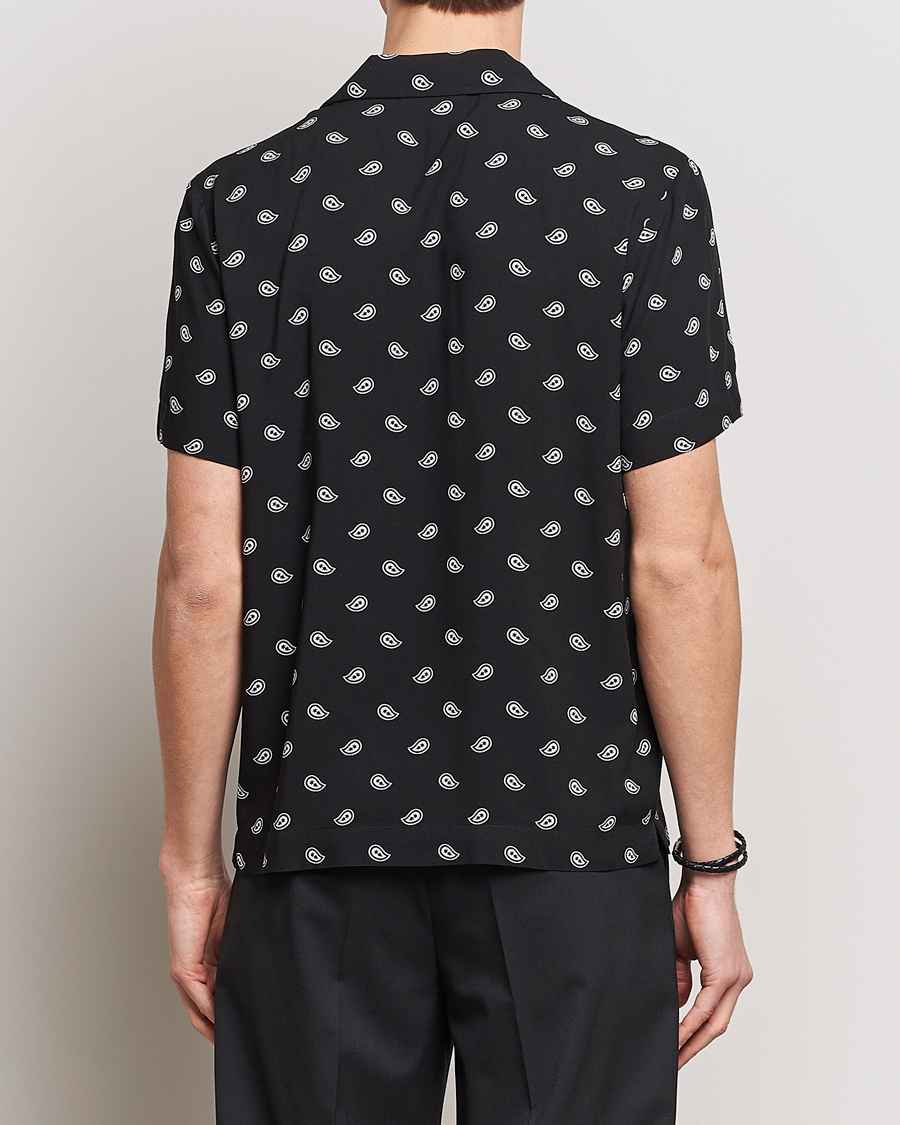 Homme | Chemises | A.P.C. | Lloyd Printed Paisley Resort Shirt Black