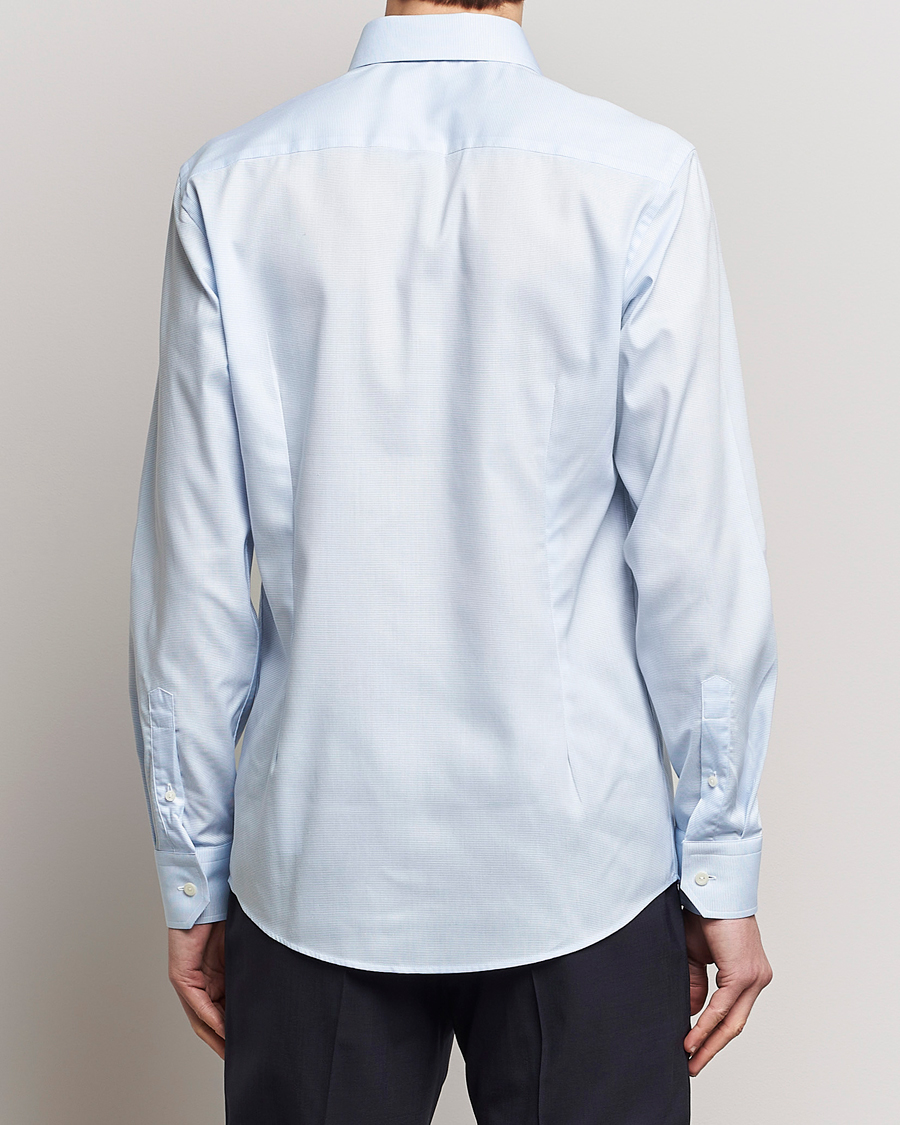 Homme | Chemises | Eton | Slim Fit Twill Shirt Light Blue