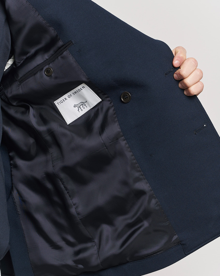 Homme | Blazers | Tiger of Sweden | Jeen Double Breasted Blazer Light Ink