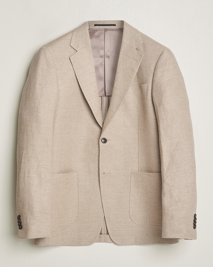 Homme | Blazers | Tiger of Sweden | Justin Linen Blazer Feather