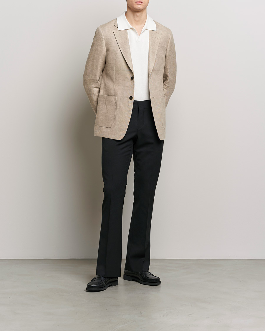 Homme | Blazers | Tiger of Sweden | Justin Linen Blazer Feather
