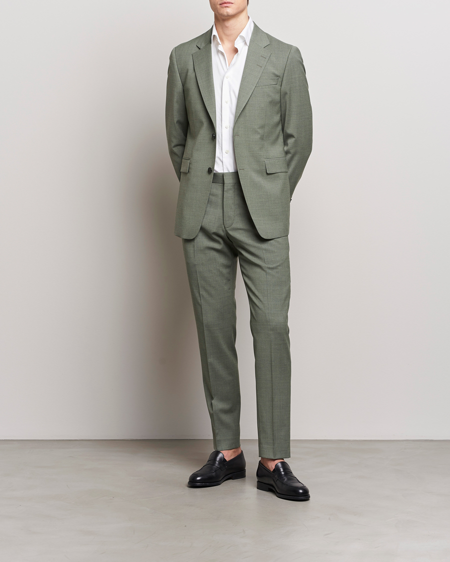 Homme | Blazers | Tiger of Sweden | Justin Wool Travel Suit Blazer Shadow