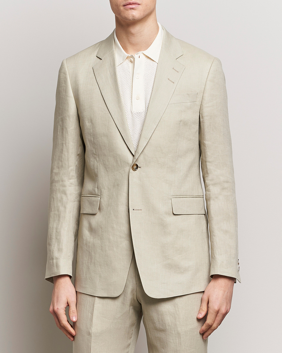 Homme | Blazers | Tiger of Sweden | Justin Linen Blazer Dawn Misty