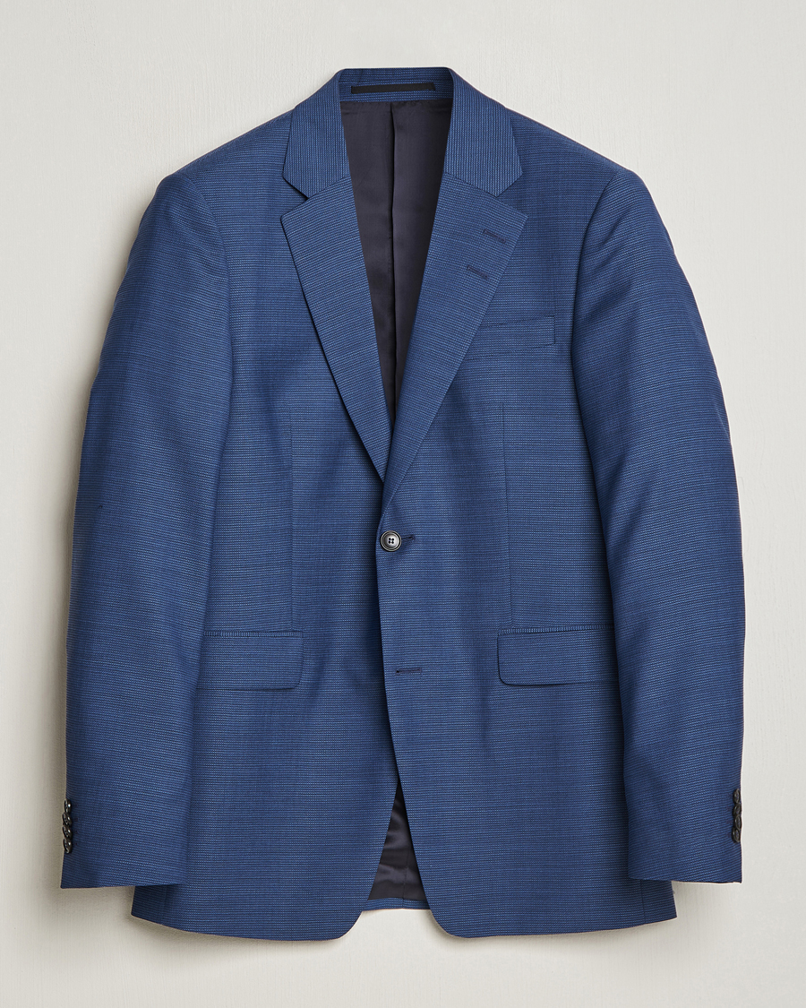 Homme | Blazers | Tiger of Sweden | Justin Wool Blazer Smokey Blue