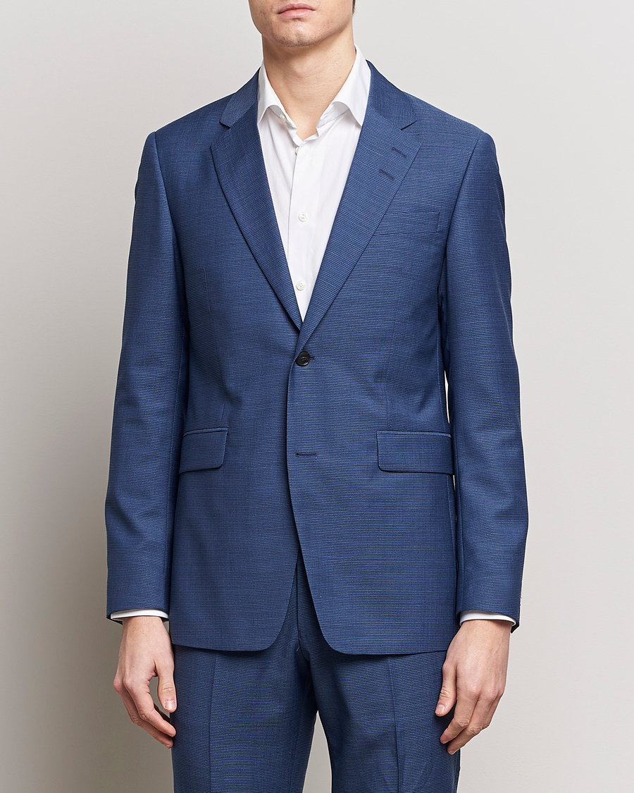 Homme | Blazers | Tiger of Sweden | Justin Wool Blazer Smokey Blue