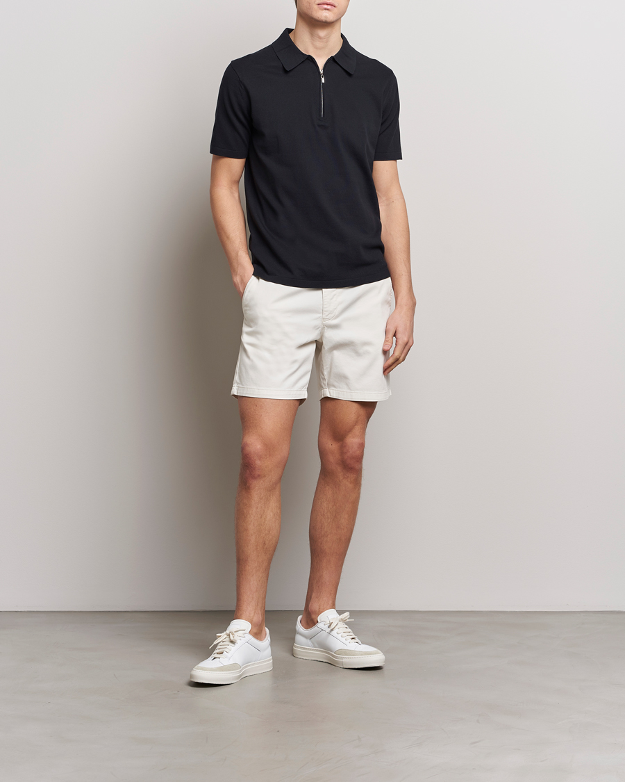 Homme | Shorts | Tiger of Sweden | Caid Cotton Chino Shorts Summer Snow